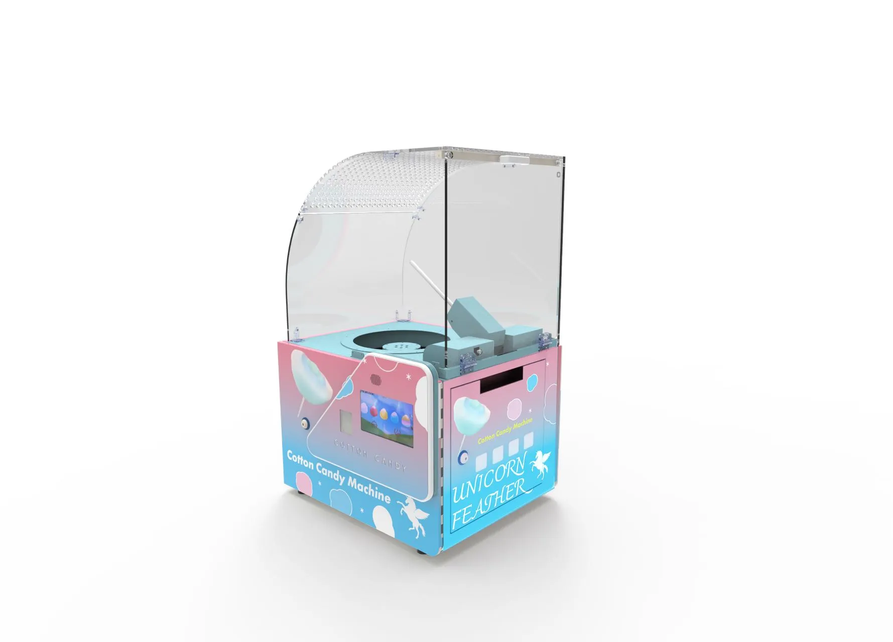 Unicorn Feather 卓上型半自動綿菓子機